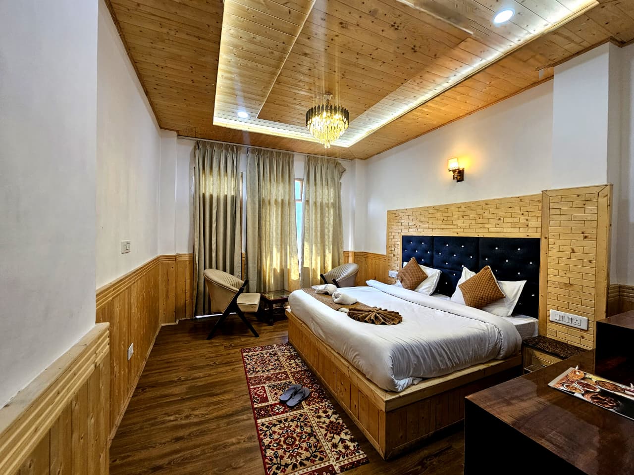 Comfortable double bed room